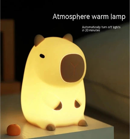 Carl The Capybara Lamp