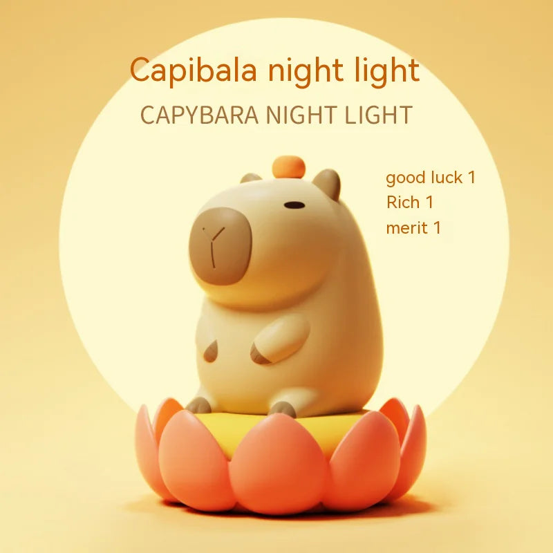 Carl The Capybara Lamp