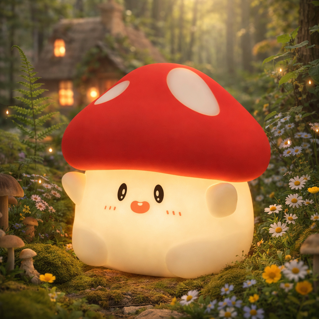 Maurice the Mushroom Lamp 🍄