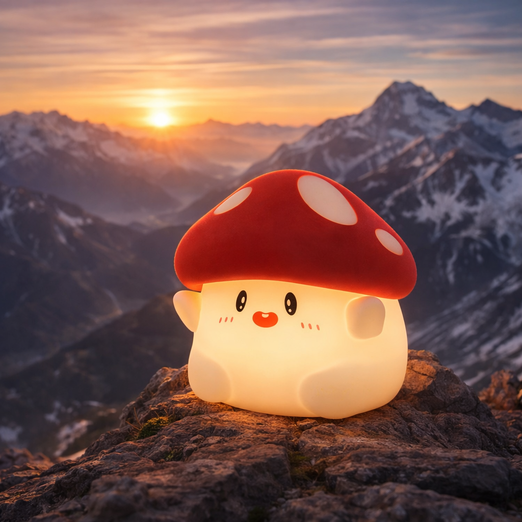 Maurice the Mushroom Lamp 🍄