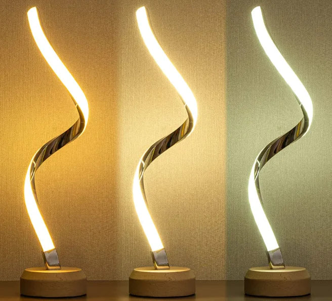 Sebastian the Spiral Table Lamp 𖦹