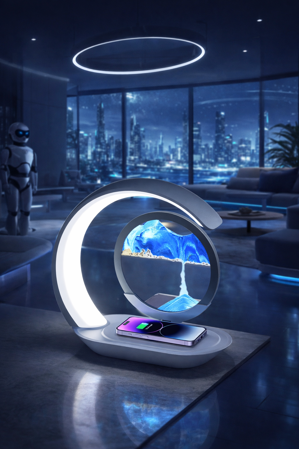 Sandra the Sand Painting Lamp ⏳