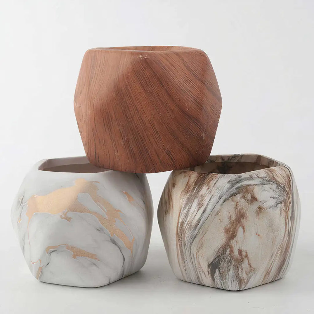 Trio Ceramic Planter Set 🌱