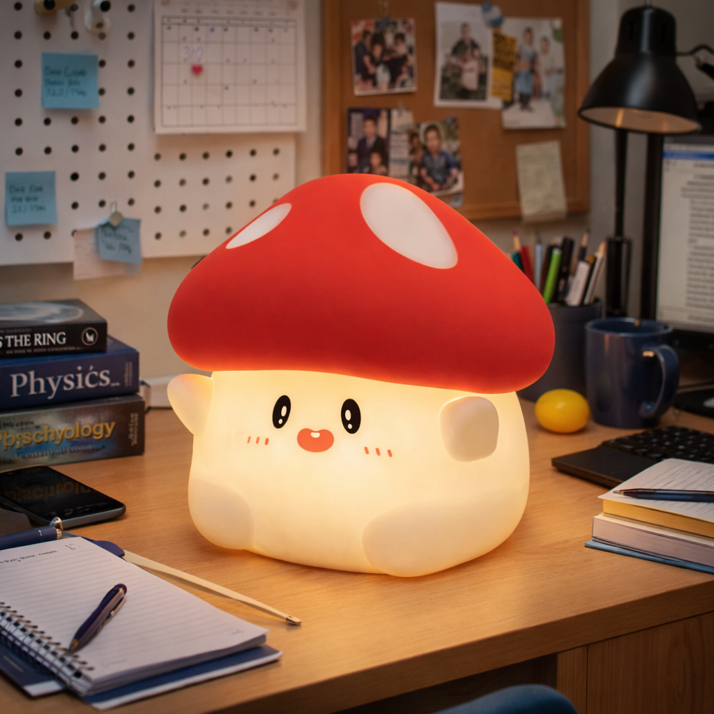 Maurice the Mushroom Lamp 🍄