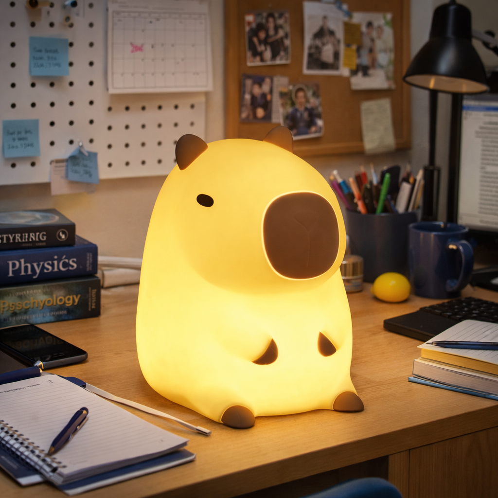 Carl the Capybara Lamp