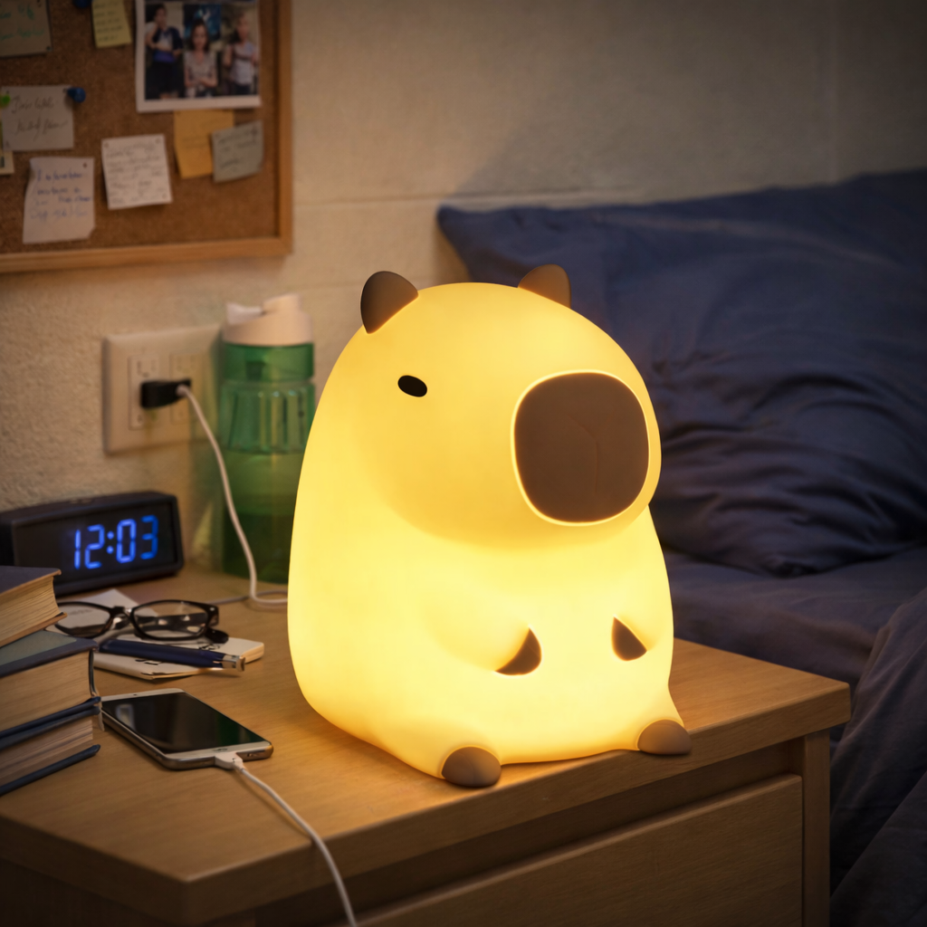 Carl the Capybara Lamp