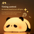 Cute Panda Silicone Night Light for Kids and Gifts