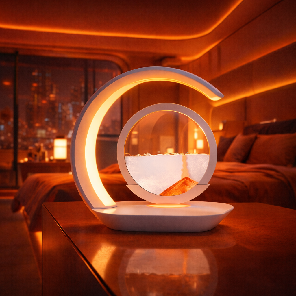 Sandra the Sand Painting Lamp ⏳