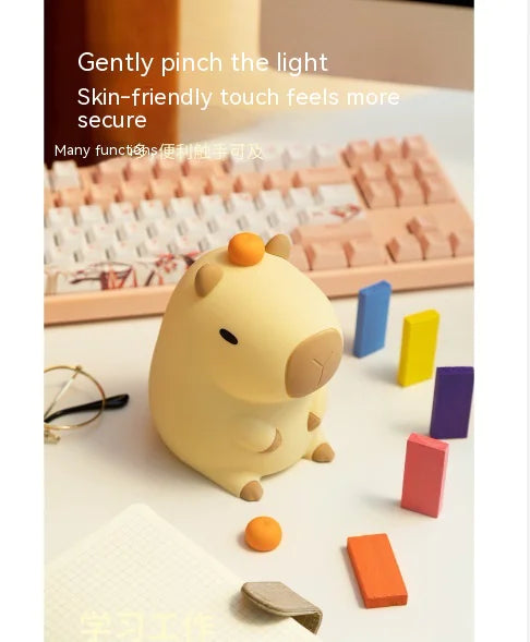 Carl The Capybara Lamp